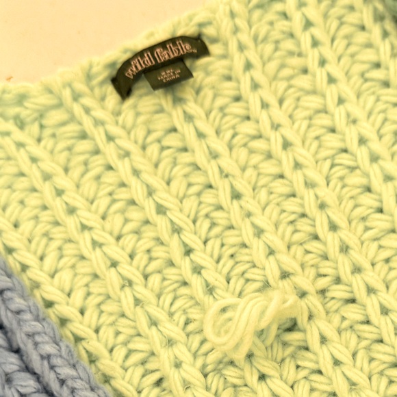 Wild Fable target Color block Sweater xxl - Picture 9 of 11